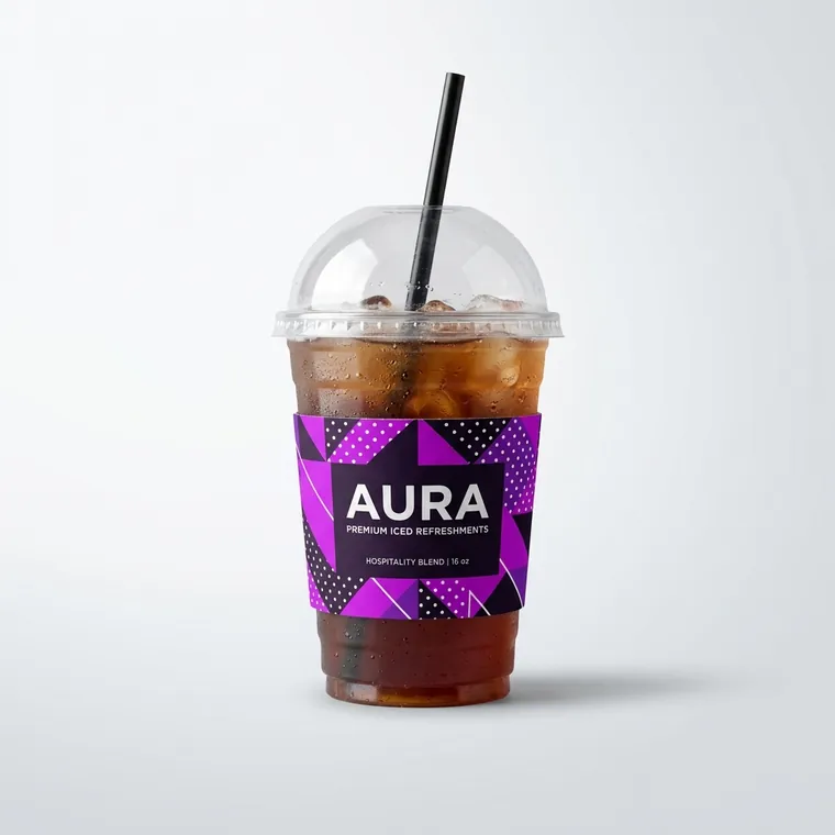 Bedrukte PET cups met eigen logo voor horeca