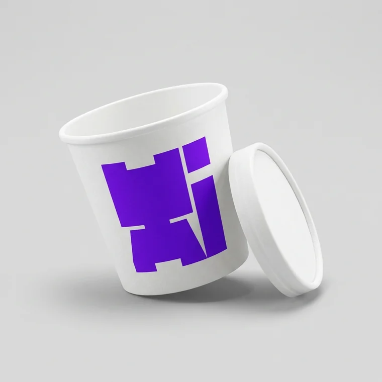 Bedrukte soepbekers met je eigen logo